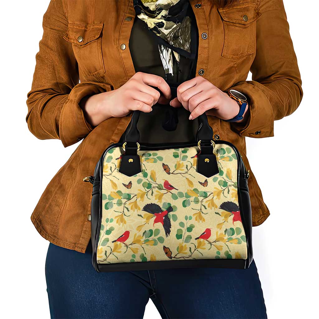 Aloha Hawaii Shoulder Handbag I'iwi on Mamane Pastel Cream