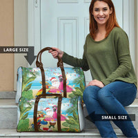 Have Yourself A Beachy Little Christmas Travel Bag with Santa Chilling - Polynesian Pride