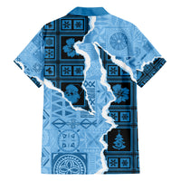 Bula Fiji Tapa Mix Christmas Family Matching Long Sleeve Bodycon Dress and Hawaiian Shirt Vintage Style LT7 - Polynesian Pride