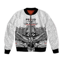 Aotearoa Personalized Bomber Jacket Proud To Be Maori