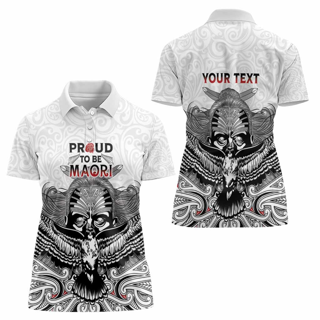 Aotearoa Personalized Women Polo Shirt Proud To Be Maori