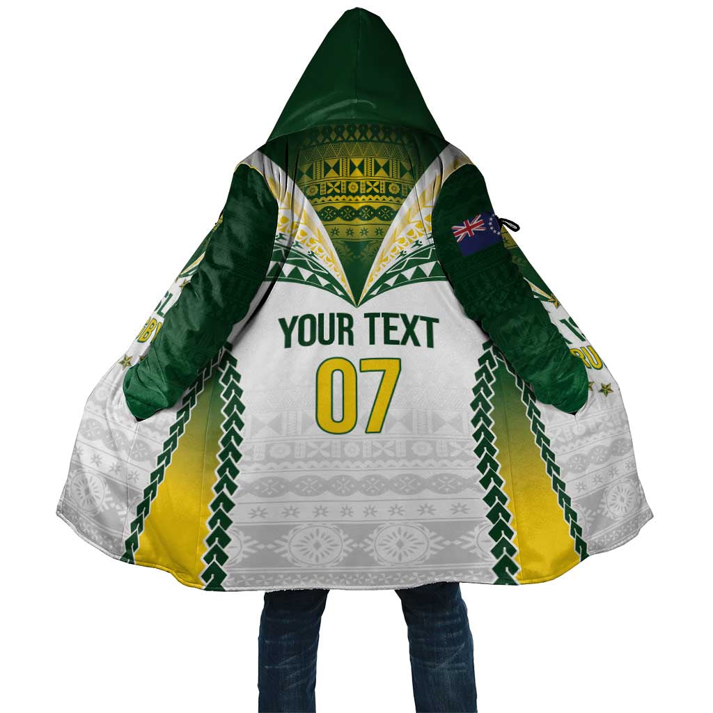 Cook Islands Rugby Custom Cloak Kuki's Aitu Champions - Polynesian Pride
