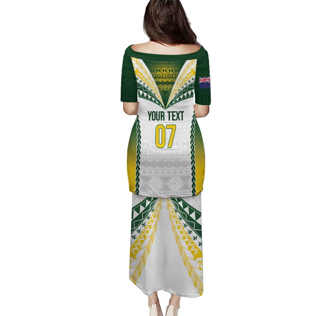 Cook Islands Rugby Custom Family Matching Puletasi and Hawaiian Shirt Kuki's Aitu Champions - Polynesian Pride