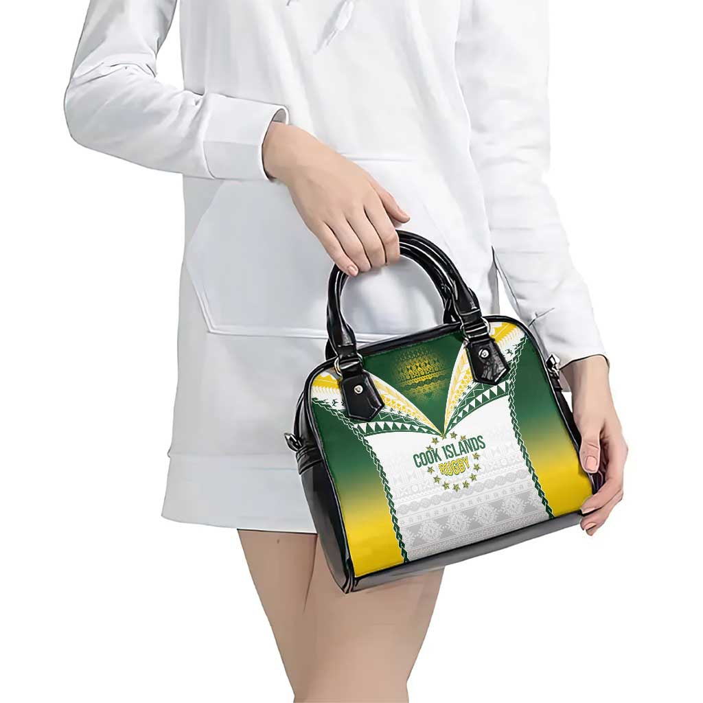 Cook Islands Rugby Shoulder Handbag Kuki's Aitu Champions - Polynesian Pride