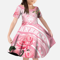 Aloha Hawaii Maui Family Matching Puletasi and Hawaiian Shirt Goddess Lokelani Rose