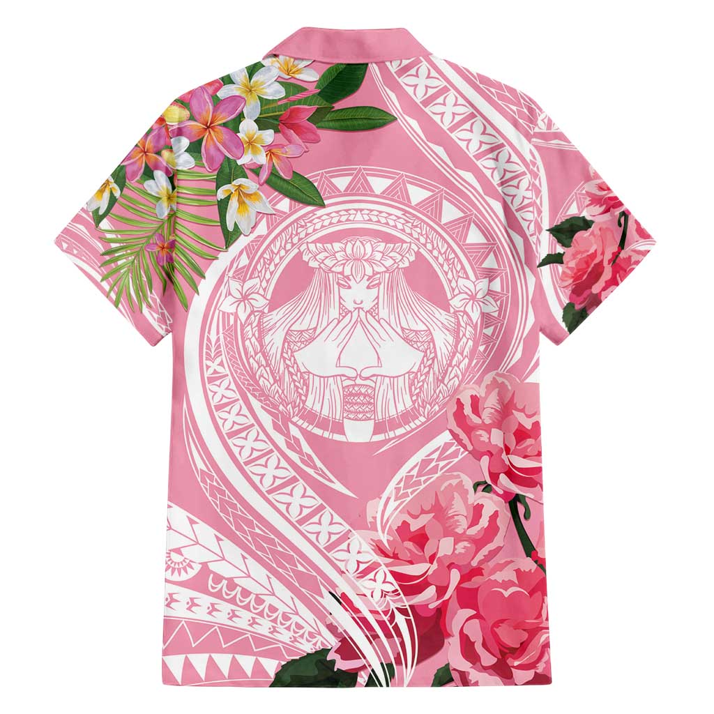 Aloha Hawaii Maui Family Matching Tank Maxi Dress and Hawaiian Shirt Goddess Lokelani Rose LT7 - Polynesian Pride