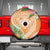 Aloha Hawaii Lanai Spare Tire Cover Frangipani Mix Pineapple
