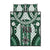 Bula Fiji Vintage Quilt Bed Set Phthalo Green Masi Motifs