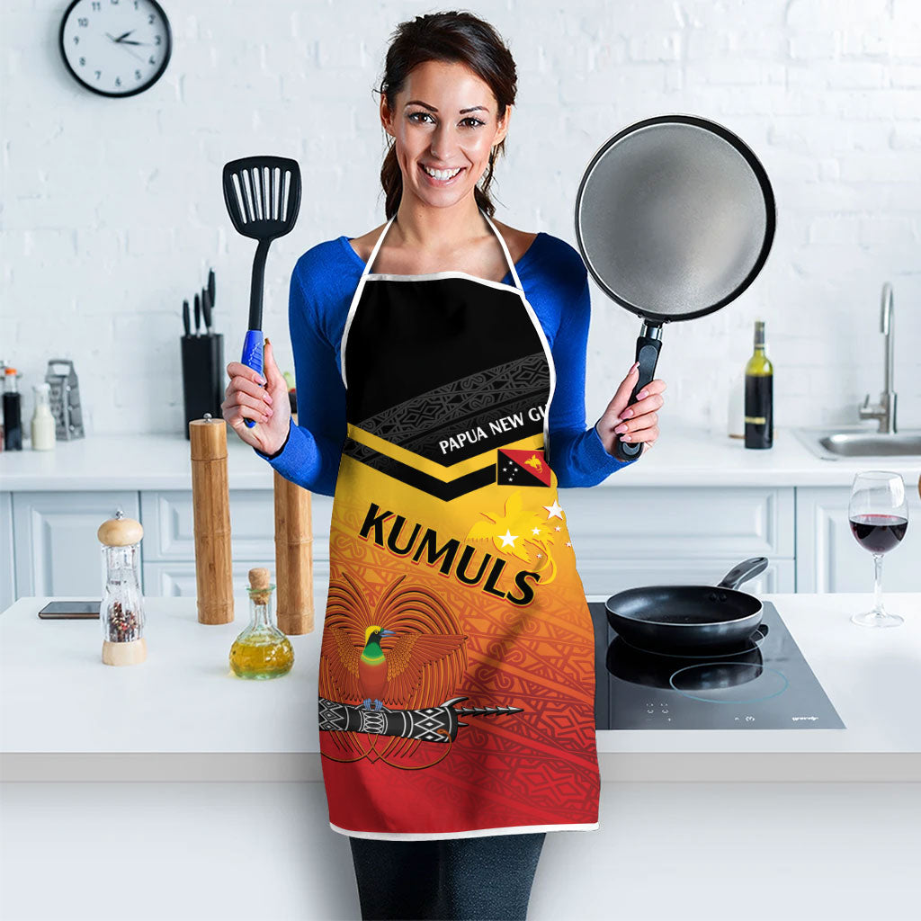 Papua New Guinea Rugby The Kumuls Apron Motuan Inspired Pattern LT7 - Polynesian Pride
