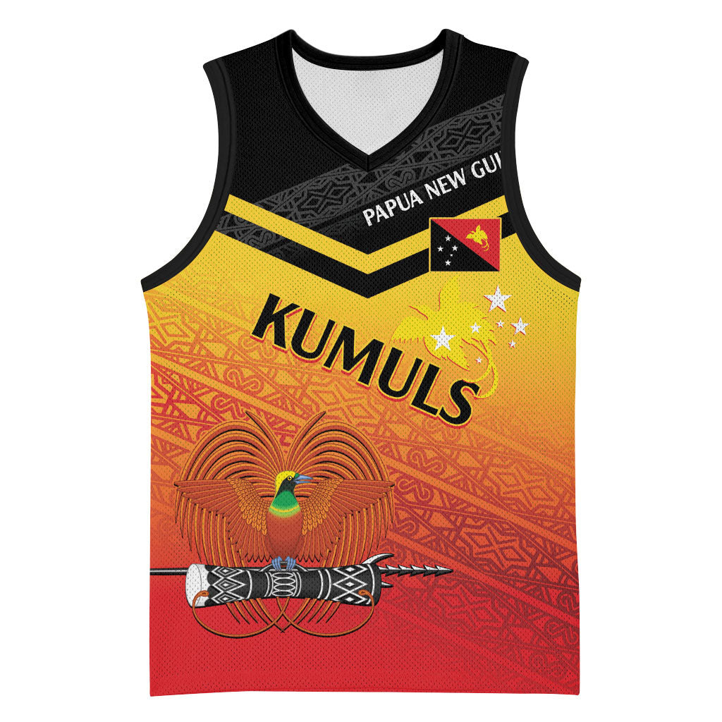 Papua New Guinea Custom Rugby The Kumuls Basketball Jersey Motuan Inspired Pattern LT7 Unisex Multicolor - Polynesian Pride