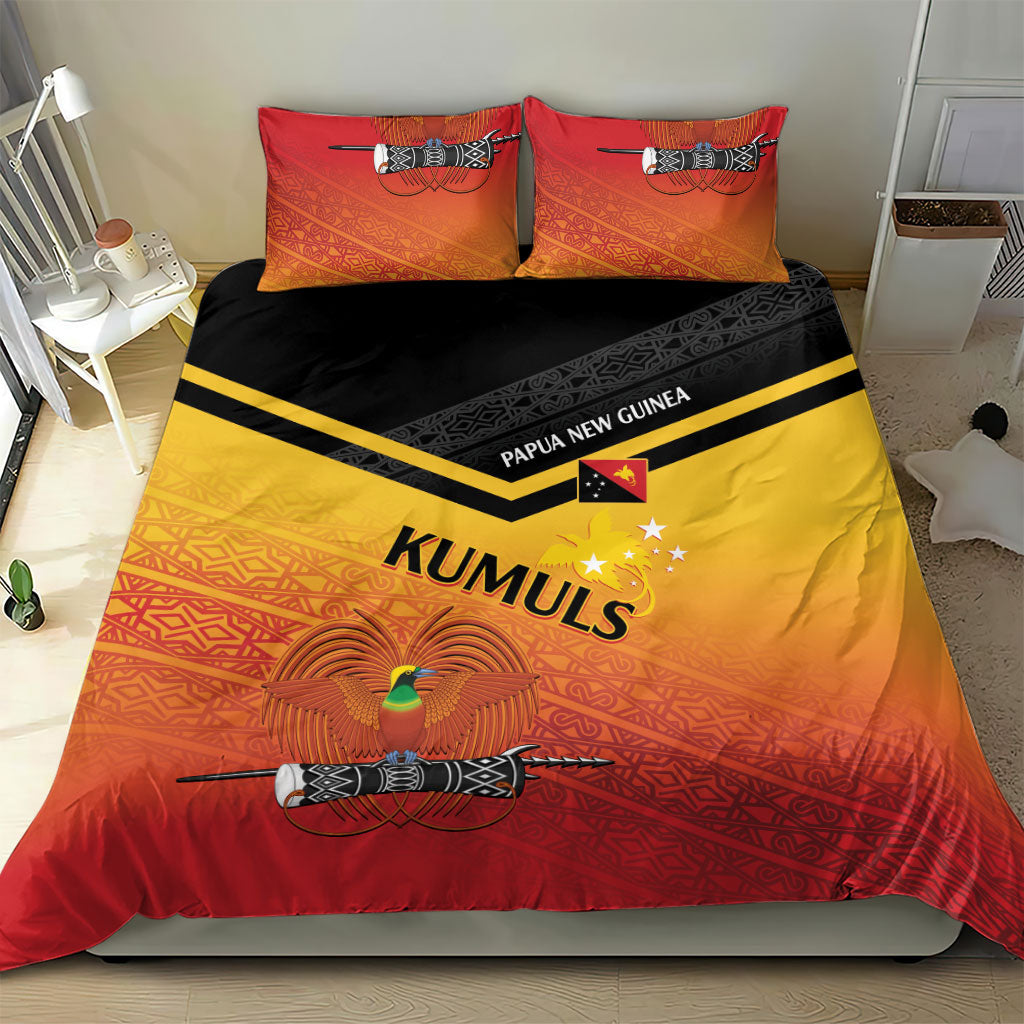 Papua New Guinea Rugby The Kumuls Bedding Set Motuan Inspired Pattern LT7 - Polynesian Pride