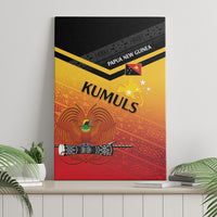 Papua New Guinea Rugby The Kumuls Canvas Wall Art Motuan Inspired Pattern LT7 - Polynesian Pride