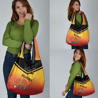 Papua New Guinea Rugby The Kumuls Grocery Bag Motuan Inspired Pattern LT7 - Polynesian Pride