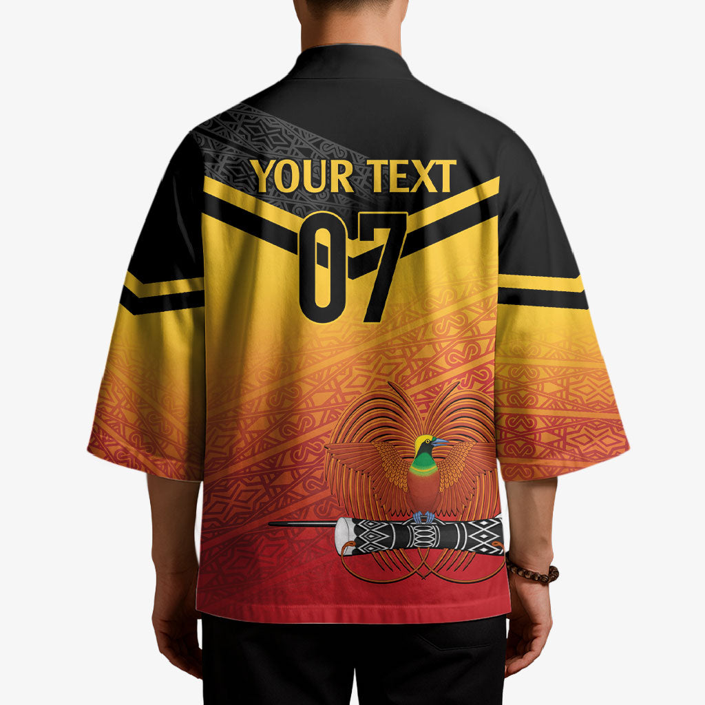 Papua New Guinea Custom Rugby The Kumuls Kimono Motuan Inspired Pattern LT7 - Polynesian Pride