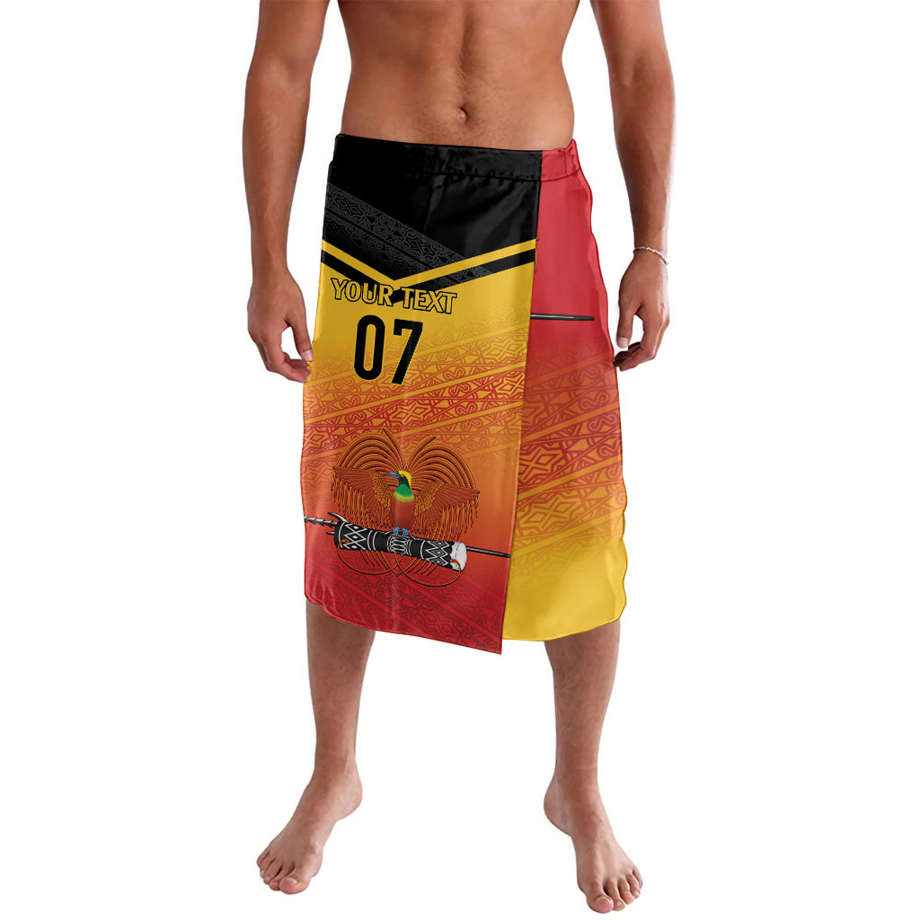 Papua New Guinea Custom Rugby The Kumuls Lavalava Motuan Inspired Pattern LT7 Multicolor - Polynesian Pride