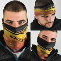 Papua New Guinea Rugby The Kumuls Neck Gaiter Motuan Inspired Pattern LT7 - Polynesian Pride