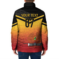 Papua New Guinea Custom Rugby The Kumuls Padded Jacket Motuan Inspired Pattern LT7 - Polynesian Pride