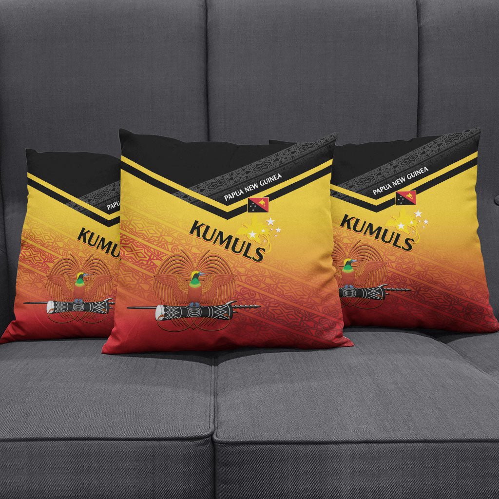 Papua New Guinea Rugby The Kumuls Pillow Cover Motuan Inspired Pattern LT7 - Polynesian Pride