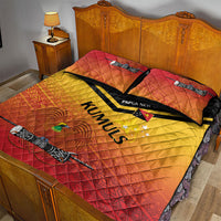 Papua New Guinea Rugby The Kumuls Quilt Bed Set Motuan Inspired Pattern LT7 - Polynesian Pride