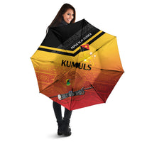Papua New Guinea Rugby The Kumuls Umbrella Motuan Inspired Pattern LT7 - Polynesian Pride