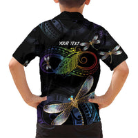 Personalised Polynesian Memorial Family Matching Short Sleeve Bodycon Dress and Hawaiian Shirt Your Wings Were Ready But My Heart Was Not LT7 - Polynesian Pride