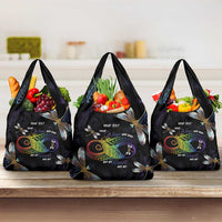 Personalised Polynesian Memorial Grocery Bag Your Wings Were Ready But My Heart Was Not