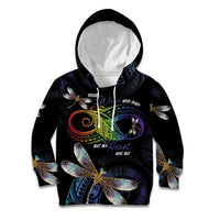 Personalised Polynesian Memorial Kid Hoodie Your Wings Were Ready But My Heart Was Not LT7 Hoodie Black - Polynesian Pride