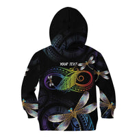 Personalised Polynesian Memorial Kid Hoodie Your Wings Were Ready But My Heart Was Not LT7 - Polynesian Pride