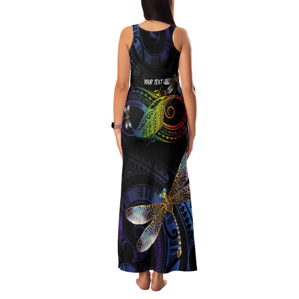 Personalised Polynesian Memorial Tank Maxi Dress Your Wings Were Ready But My Heart Was Not