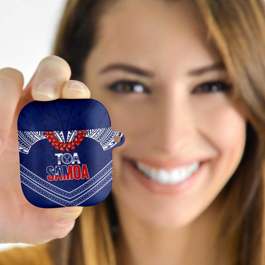Toa Samoa Rugby AirPods Case Ulafala Mix Nifo'oti - Polynesian Pride