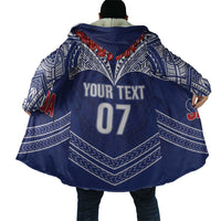 Toa Samoa Rugby Custom Cloak Ulafala Mix Nifo'oti - Polynesian Pride