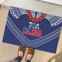 Toa Samoa Rugby Rubber Doormat Ulafala Mix Nifo'oti - Polynesian Pride