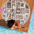 Hawaii Christmas Retro Patchwork Beach Blanket Brown LT7 - Polynesian Pride