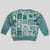 Hawaii Christmas Kid Ugly Christmas Sweater Retro Patchwork - Teal LT7 - Polynesian Pride