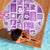 Hawaii Christmas Retro Patchwork Beach Blanket Violet LT7 - Polynesian Pride