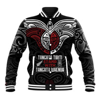 Maori Hongi Toitu Te Tiriti Baseball Jacket Tangata Tiriti Stand With Tangata Whenua
