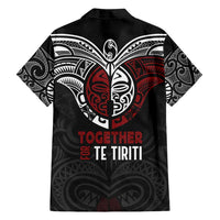 Maori Hongi Toitu Te Tiriti Family Matching Summer Maxi Dress and Hawaiian Shirt Tangata Tiriti Stand With Tangata Whenua LT7 - Polynesian Pride