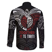 Maori Hongi Toitu Te Tiriti Family Matching Summer Maxi Dress and Hawaiian Shirt Tangata Tiriti Stand With Tangata Whenua LT7 - Polynesian Pride