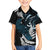 New Zealand Tui Bird Family Matching Puletasi and Hawaiian Shirt Maori Kowhaiwhai
