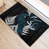 New Zealand Tui Bird Rubber Doormat Maori Kowhaiwhai
