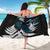 New Zealand Tui Bird Sarong Maori Kowhaiwhai