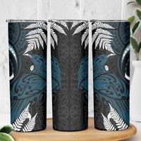 New Zealand Tui Bird Skinny Tumbler Maori Kowhaiwhai LT7 - Polynesian Pride