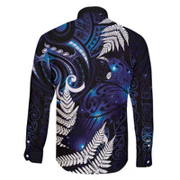 New Zealand Maori Matariki Family Matching Short Sleeve Bodycon Dress and Hawaiian Shirt Tui Bird Galaxy LT7 - Polynesian Pride