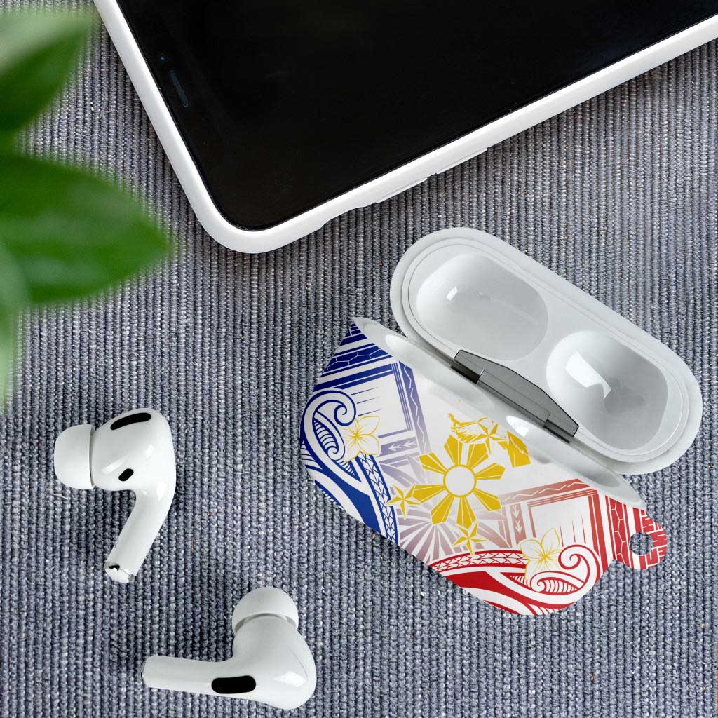 Philippines Tribal Sun AirPods Case Hunting Eagle