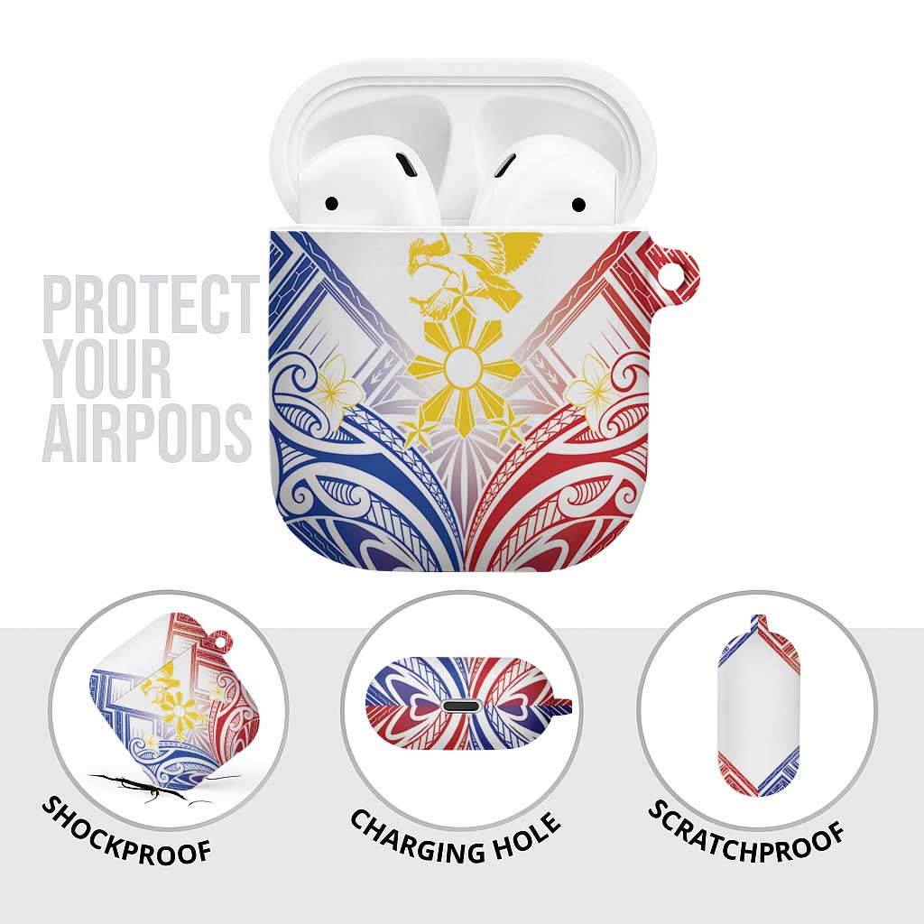 Philippines Tribal Sun AirPods Case Hunting Eagle
