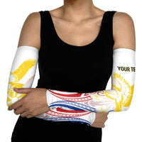 Philippines Tribal Sun Personalized Arm Sleeves Hunting Eagle