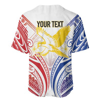 Philippines Tribal Sun Personalized Baseball Jersey Hunting Eagle