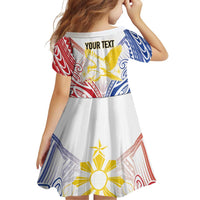 Philippines Tribal Sun Personalized Family Matching Long Sleeve Bodycon Dress and Hawaiian Shirt Hunting Eagle