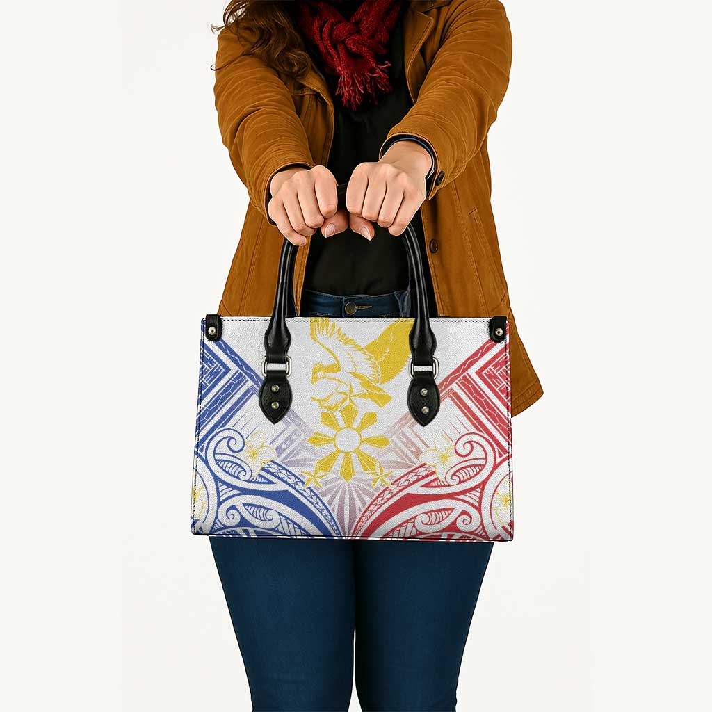 Philippines Tribal Sun Leather Bag Hunting Eagle