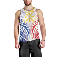 Philippines Tribal Sun Personalized Men Tank Top Hunting Eagle